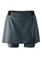 Bike Skirt Women Shorts LEVICO grey graphite