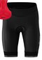 Damen Radhose kurz SITIVO W 0 Schwarz black / fire