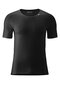 Herren Fahrradunterhemd Base Shirt M Schwarz black