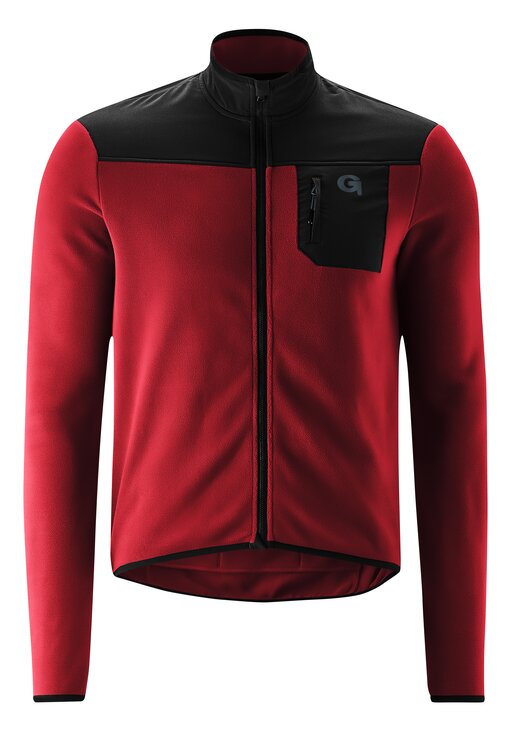 Radtrikots langarm Adventure Jersey Fleece M