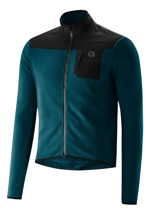 Fietsshirts lange mouw Adventure Jersey Fleece M