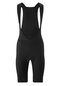 Damen Endurance-Rennradhose kurz Ride Miles Bib Rec W Schwarz black