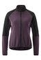 Damen Active Fleece-Trikot langarm Adventure Jersey Fleece W Violett dark plum