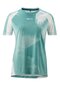 MTB Jersey Women Short Sleeve VENINA blue pale turquoise