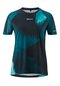 MTB Jersey Women Short Sleeve VENINA blue atlantic deep