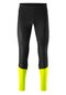 Herren Softshell Radhose lang Essentials Tight Softshell No Pad M Gelb safety yellow