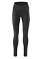 Damen Packing-Fahrradhose lang lang Essential Tight Cargo SC W Schwarz black