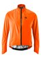 Herren Rennradregenjacke SAVE JACKET ROAD M Orange shocking orange