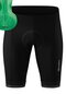 Herren Fahrradhose kurz SITIVO M 0 Schwarz black / bright green