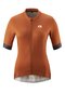 Roadbike Jersey Women Short Sleeve PIANA brown copper clay