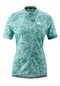 Bike Jersey Women Short Sleeve PRESOLANA blue pale turquoise