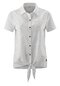 Damen Rad-Bindebluse MOLVENO Weiß white