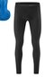 Herren Thermo Fahrradhose lang Sitivo Tight M Schwarz black / skydiver