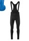 Herren Thermo Fahrradhose lang Sitivo Tight BIB M Schwarz black / skydiver