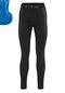 Damen Thermo Fahrradhose lang Sitivo Tight W Schwarz black / skydiver