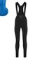 Damen Thermo Fahrradhose lang Sitivo Tight BIB W Schwarz black / skydiver