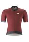 Roadbike Jersey Men Short Sleeve TORNALE red burnt russet