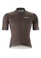 Roadbike Jersey Men Short Sleeve TRESERO brown fossil