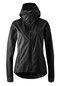 Damen Regenjacke Save Jacket Trail W Schwarz black