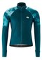 Herren Fahrradtrikot mit Full-Zip langarm CUNEO Blau torrando teal