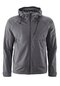 Herren Bikejacke mit Kapuze Trail Jacket M Grau mercury gray