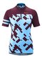 Damen MTB Trikot kurzarm CENIGA Violett prune