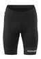 Damen Radhose mit Polster kurz Essential Shorts Kit W Schwarz black