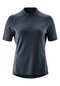 Damen Kurzarm-Radtrikot mit 1/2-Zip kurzarm Adventure Jersey Nature W Blau outerspace