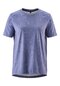 Dames fietsshirt met korte mouwen korte mouw Trail Jersey W blauw lilac sleet
