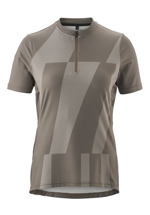 Fietsshirts korte mouw Adventure Jersey Halfzip W