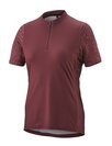 Fietsshirts korte mouw Adventure Jersey Halfzip W