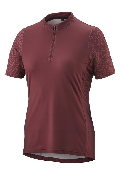 Fietsshirts korte mouw Adventure Jersey Halfzip W