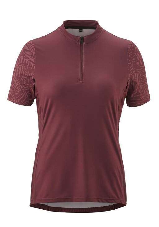 Fietsshirts korte mouw Adventure Jersey Halfzip W