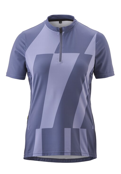 Fietsshirts korte mouw Adventure Jersey Halfzip W