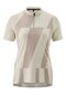 Dames fietsshirt met korte mouwen en 1/2 ritssluiting korte mouw Adventure Jersey Halfzip W grijs chateau gray
