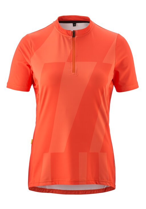 Fietsshirts korte mouw Adventure Jersey Halfzip W