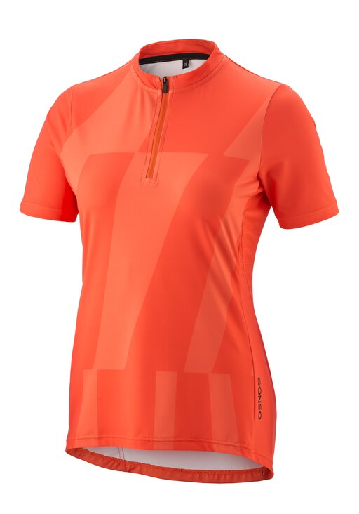 Fietsshirts korte mouw Adventure Jersey Halfzip W