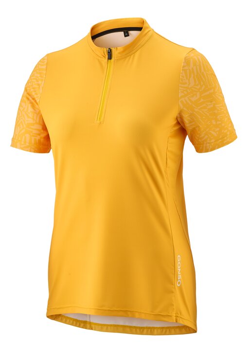 Fietsshirts korte mouw Adventure Jersey Halfzip W