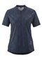 Dames fietsshirt met korte mouwen en 1/2 ritssluiting korte mouw Adventure Jersey Soft Touch W blauw outerspace