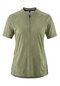 Dames fietsshirt met korte mouwen en 1/2 ritssluiting korte mouw Adventure Jersey Soft Touch W groen bellcourt castle
