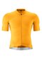 Herren Kurzarm-Radtrikot mit Fullzip kurzarm Road Jersey M Orange glowing gold