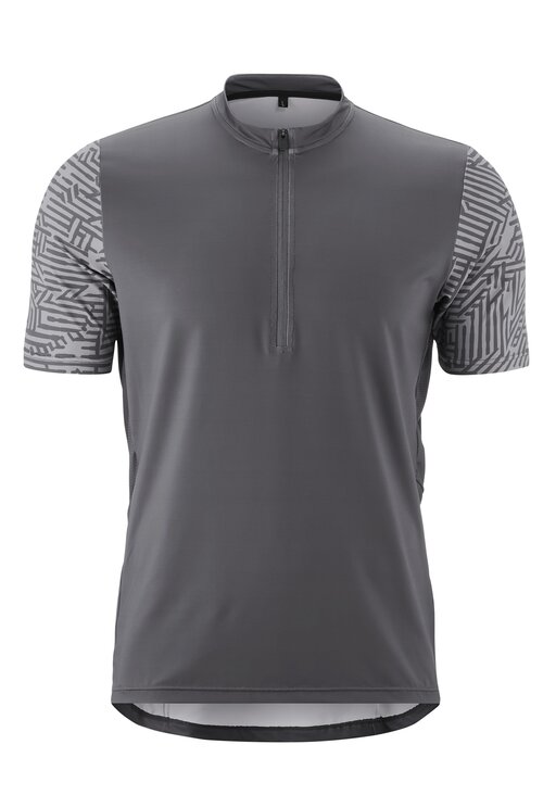 Fietsshirts korte mouw Adventure Jersey Halfzip M