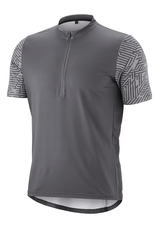 Fietsshirts korte mouw Adventure Jersey Halfzip M