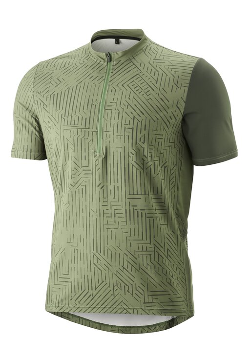 Fietsshirts korte mouw Adventure Jersey Halfzip M