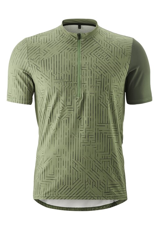 Fietsshirts korte mouw Adventure Jersey Halfzip M