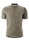 Heren fietsshirt met korte mouwen en 1/2 ritssluiting korte mouw Adventure Jersey Halfzip M grijs gray phoenix