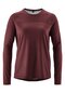 Dames fietsshirt met lange mouwen lange mouw Trail Jersey Longsleeve W bruin cherokee brick