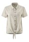 Damen Kurzarm-Radbluse zum Binden kurzarm Adventure Blouse W Grau chateau gray