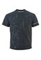 Kinder Kurzarm-Radshirt kurzarm Trail Jersey Kids Blau outerspace