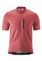 Herren Radtrikot kurzarm LEDRO Rot mauvewood
